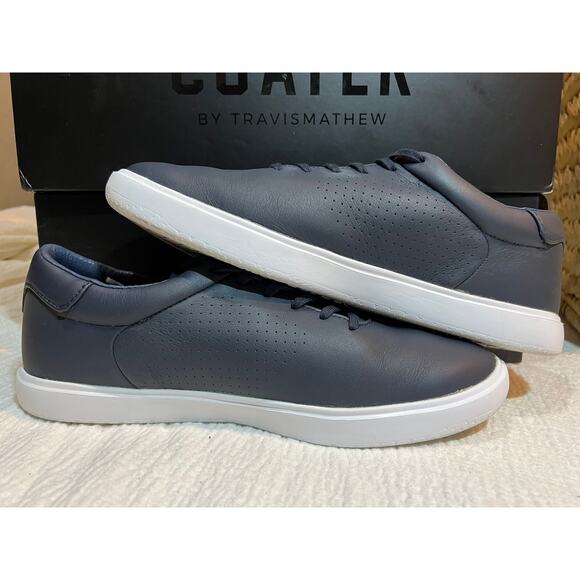 CUATER BY TRAVIS MATHEW - PHENOM LEATHER SHOE SIZE 9/EU 42 - Picture 7 of 9